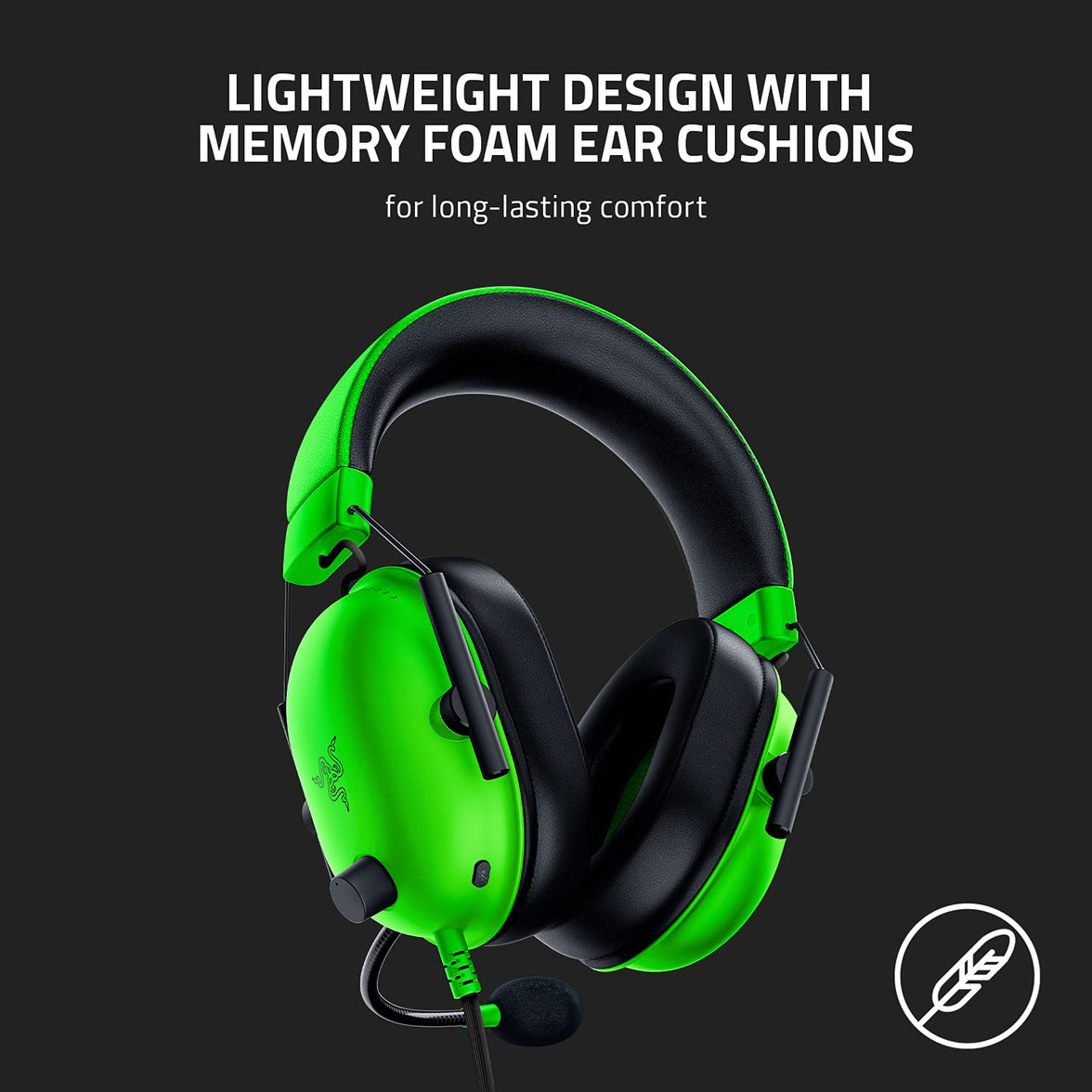 RAZER BLACKSHARK V2 X 7.1 HEADSET GREEN