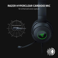 RAZER KRAKEN V3 X BLACK GAMING HEADSET