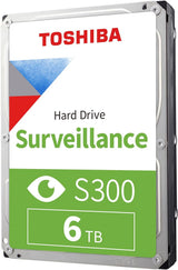 Toshiba TOSHIBA S300 6TB SURVEILLANCE 3.5 HDD