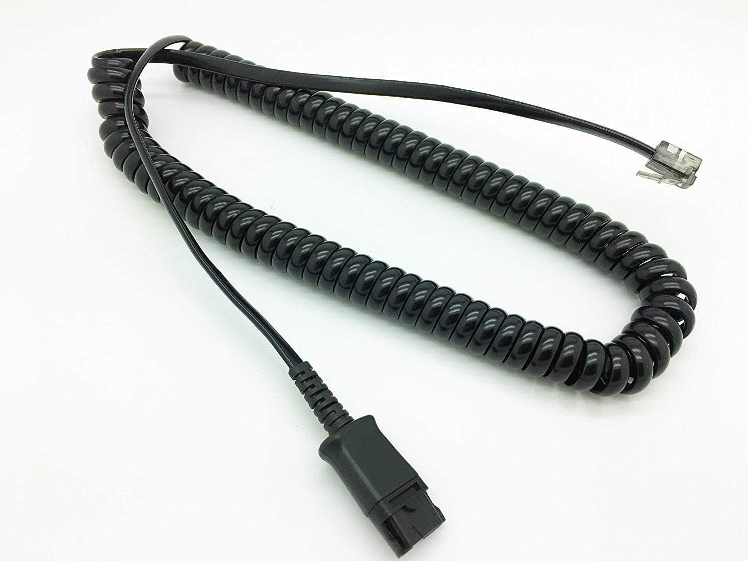 Plantronics (U10P) RJ9 to QD Bottom Cable