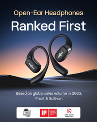 SHOKZ OPENFIT AIR BLK SPORT HEADPHONES