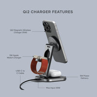 Satechi 3-in-1 Charging Stand (SpcGry)