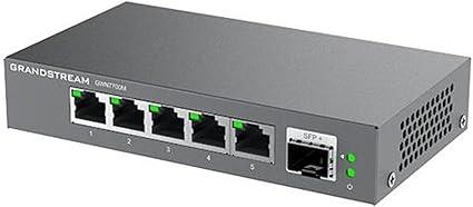 GWN7700M UNMANAGED 5X2.5G+1SFP SWITCH (METAL CASE)