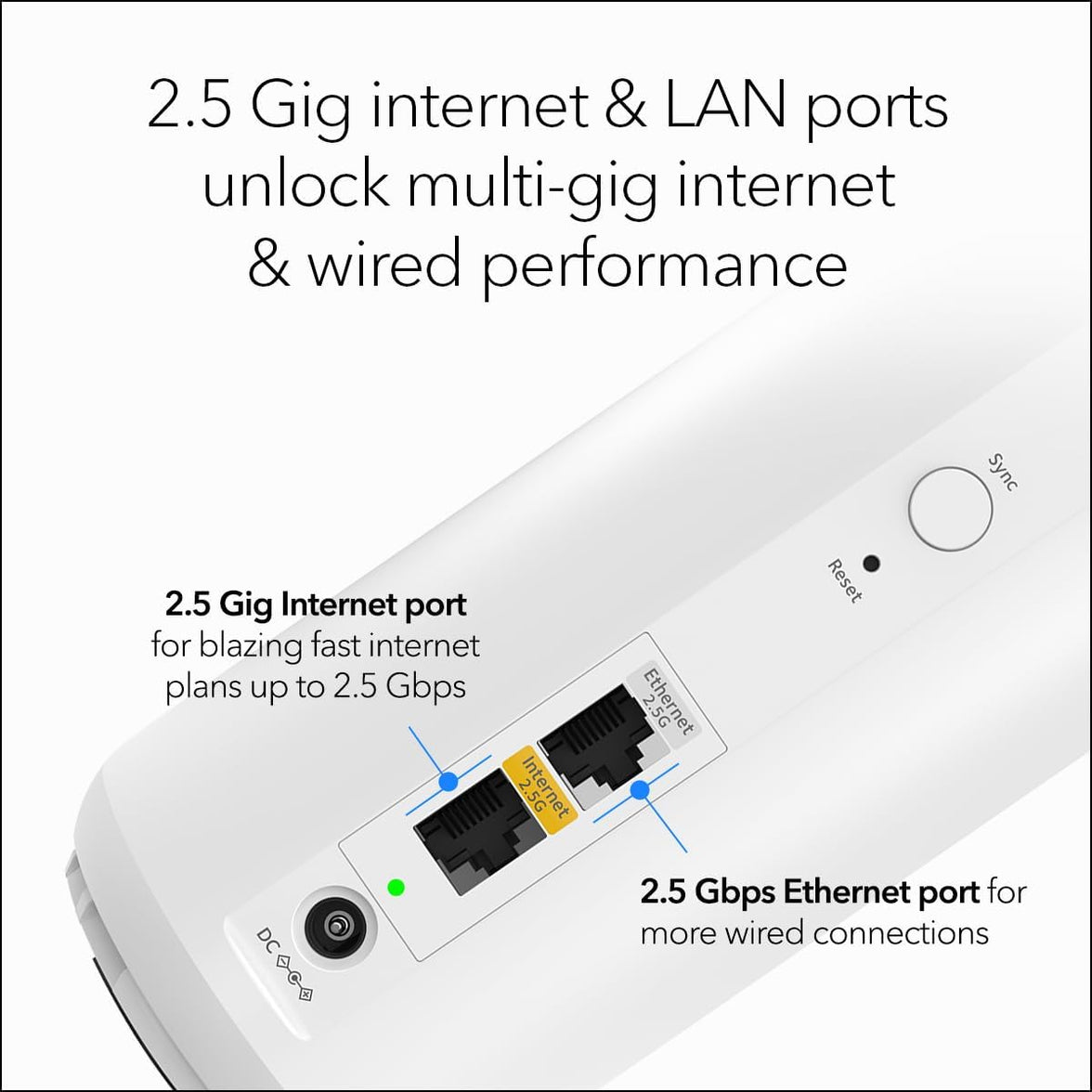 Netgear ORBI3 DB WIFI7 2PK BNDL (RBE372)