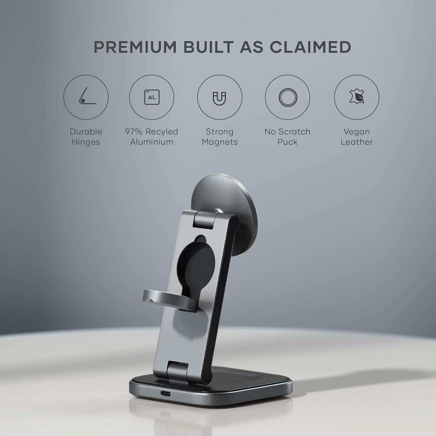 Satechi 3-in-1 Charging Stand (SpcGry)