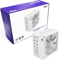 NZXT 1200W GOLD FULLY MODULAR C1200 WHT