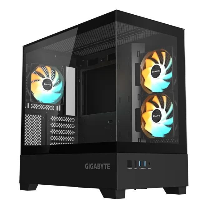 GIGABYTE C201 PANORAMIC CASE BLACK