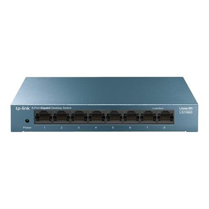 TP-LINK LITEWAVE 8 PORT GB DESKT SWITCH