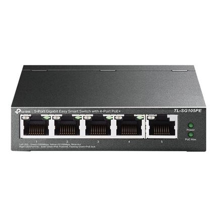 TP-LINK 5 PT GB EASY SMT SWITH 4PT POE
