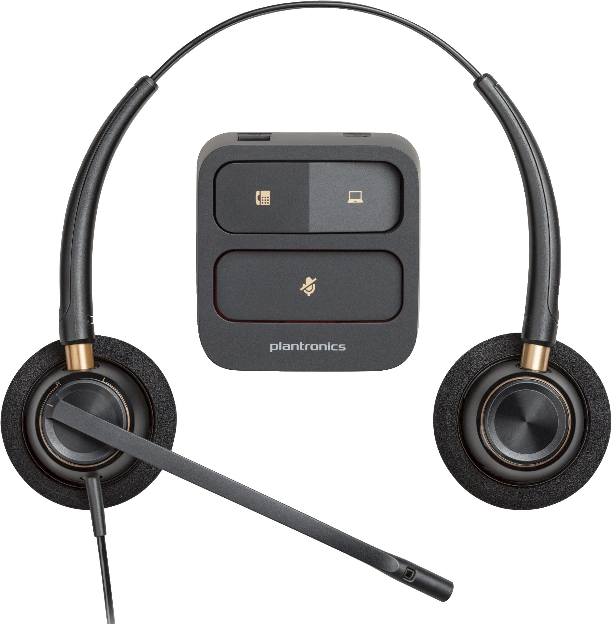 Poly HW520, Over-the-head, Binaural, Noise canceling