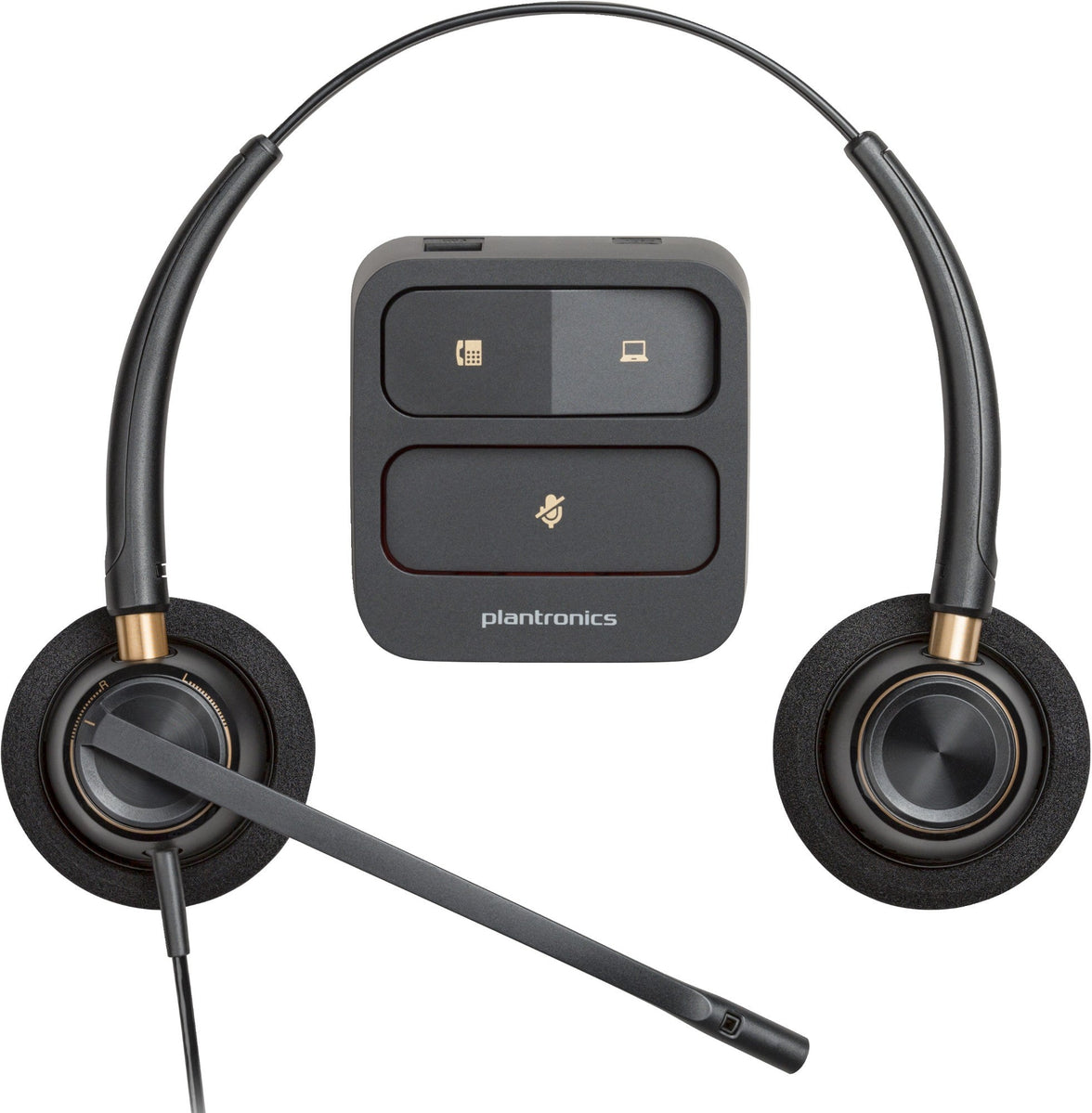 Poly HW520, Over-the-head, Binaural, Noise canceling