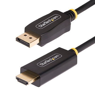 StarTech 6.6FT DP TO HDMI CABLE 4K 60HZ WITH HDR