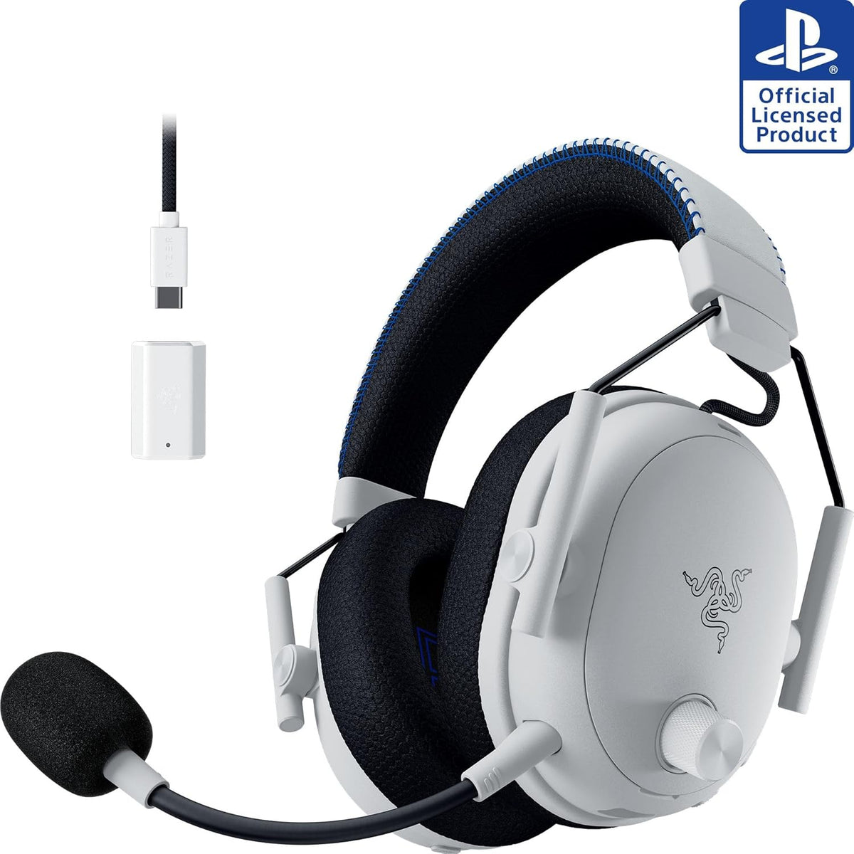 RAZER BLACKSHARK V3 PRO PS HEADSET WHT
