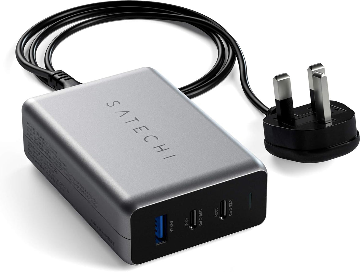 Satechi 100W TypeC PD Gann Comp Chrgr SG