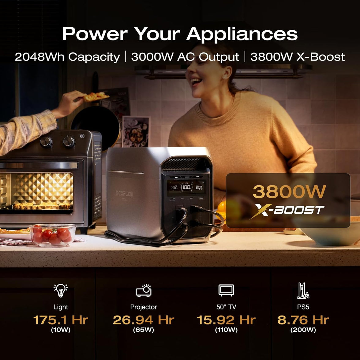 EcoFlow Delta 3 Max Plus Portable PPS UK