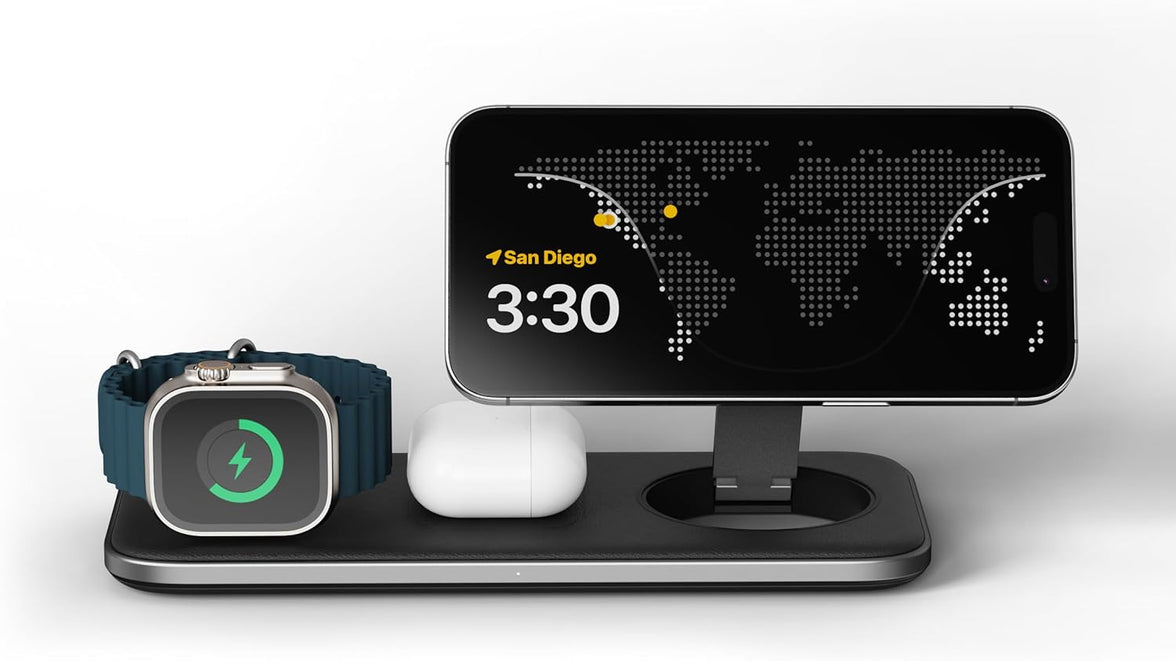Satechi Qi2 Trio Wireless Charging Pad