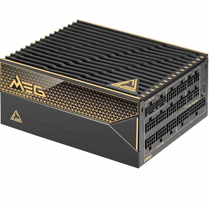 MSI 1600W TITANIUM F/M MEG AI1600T PCIE5