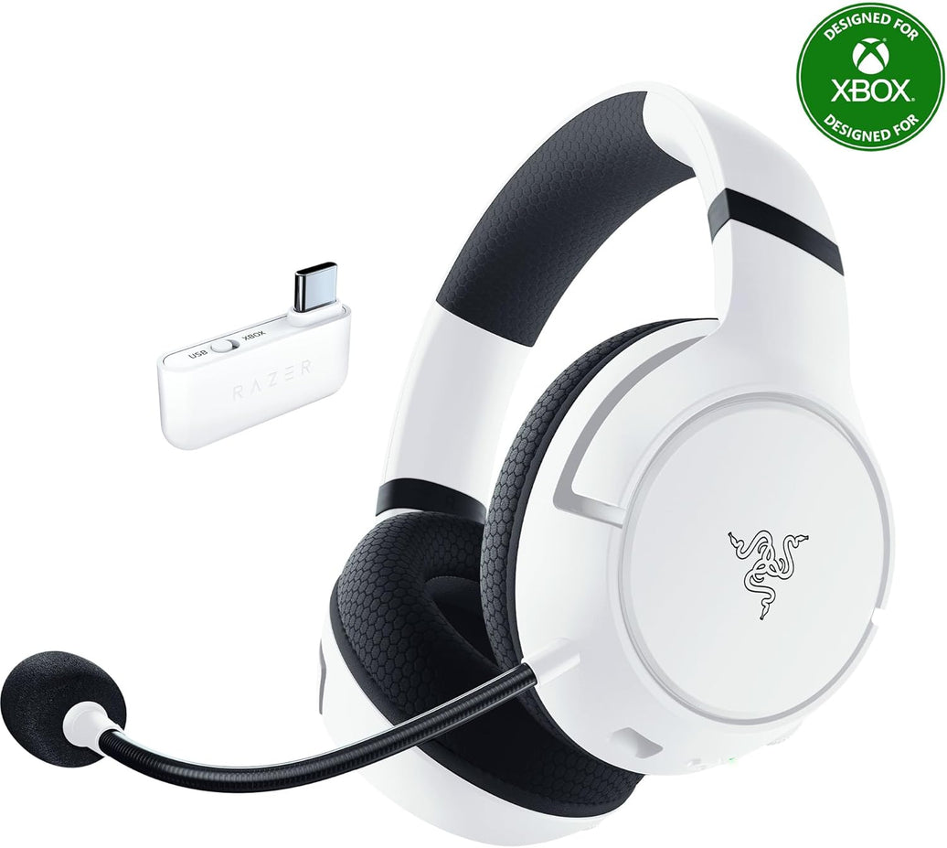 RAZER KAIRA HYPERSPEED W/L HEADSET WHITE