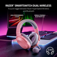 RAZER BARRACUDA X W/L HEADSET PINK