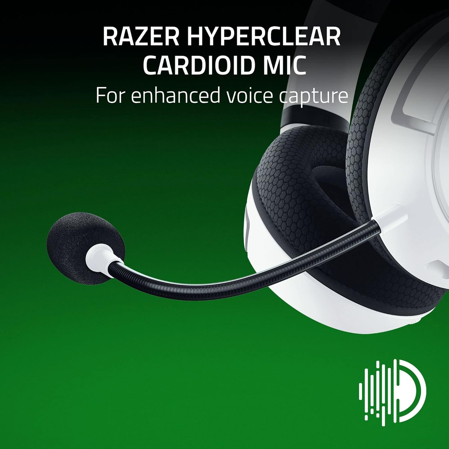 RAZER KAIRA HYPERSPEED W/L HEADSET WHITE