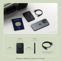 Satechi Qi2 5K Power Bank & Stand (Black