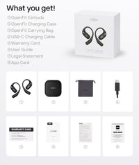 SHOKZ OPENFIT AIR BLK SPORT HEADPHONES