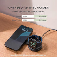 Satechi OntheGo 2-in-1 W-Charger Black
