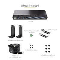 StarTech 16-PORT INDUSTRIAL USB 5GBPS HUB/SWITCH