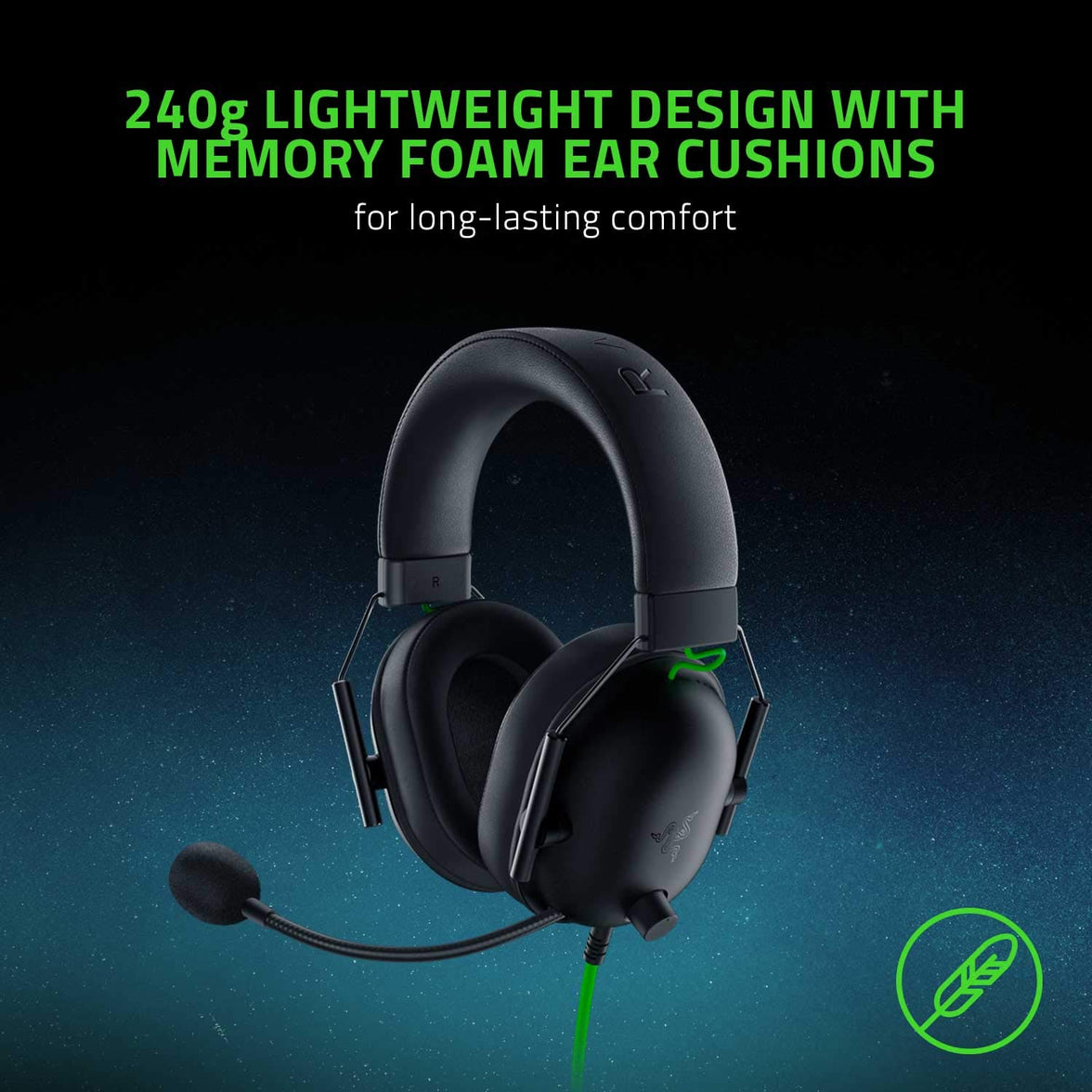 RAZER BLACKSHARK V2 X 7.1 HEADSET BLACK