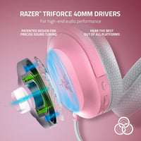 RAZER BARRACUDA X W/L HEADSET PINK