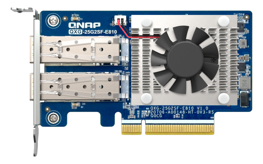 QNAP 25GbE dual-port Network Exp Card