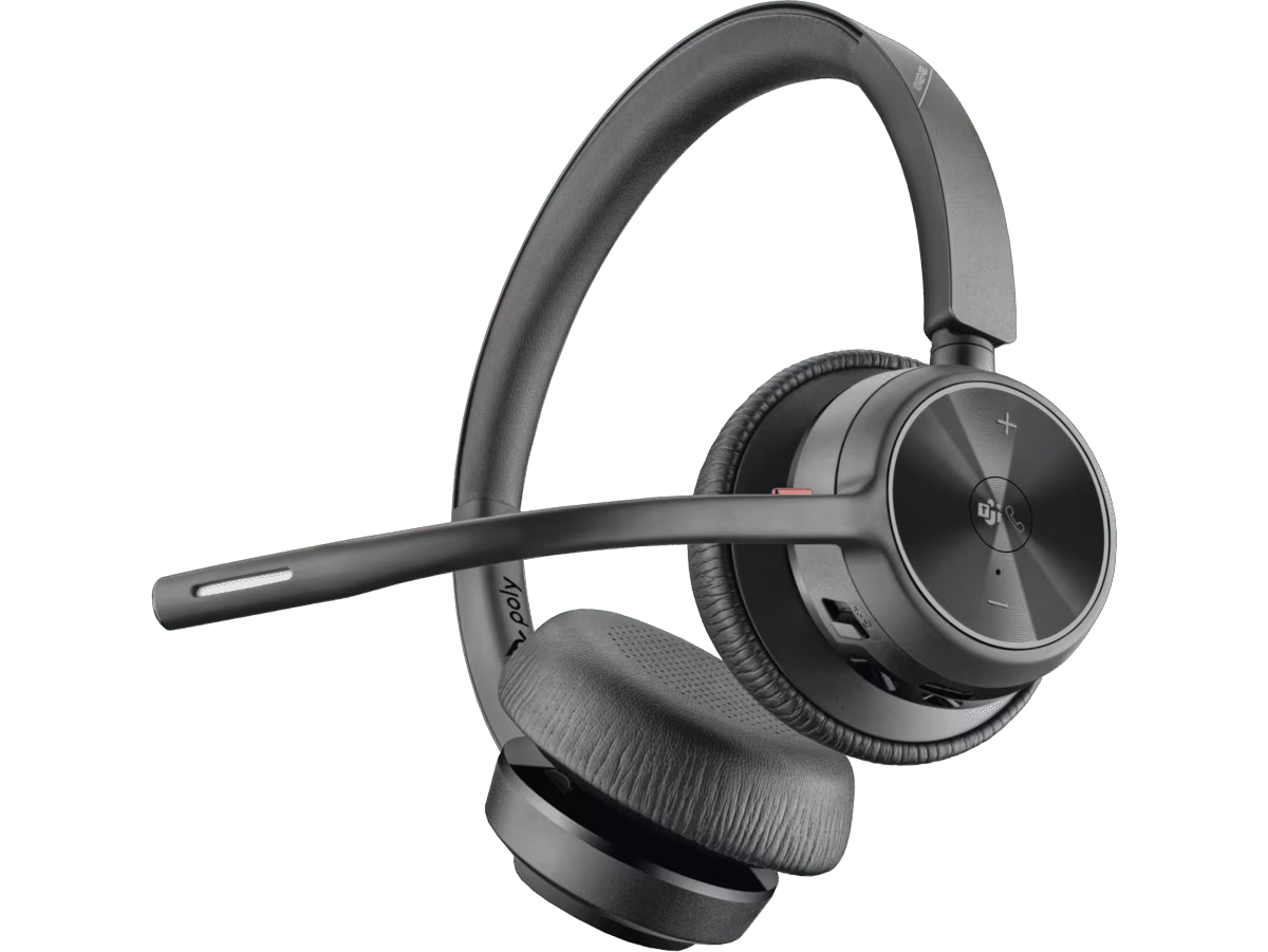 Poly Voyager 4320 UC Wireless Headset, USB-A