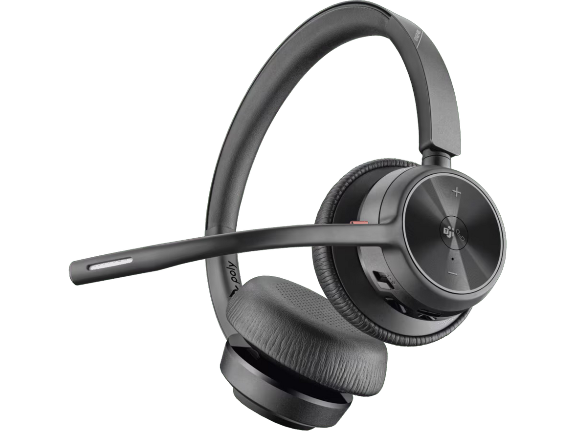 Poly Voyager 4320 UC Wireless Headset, USB-A