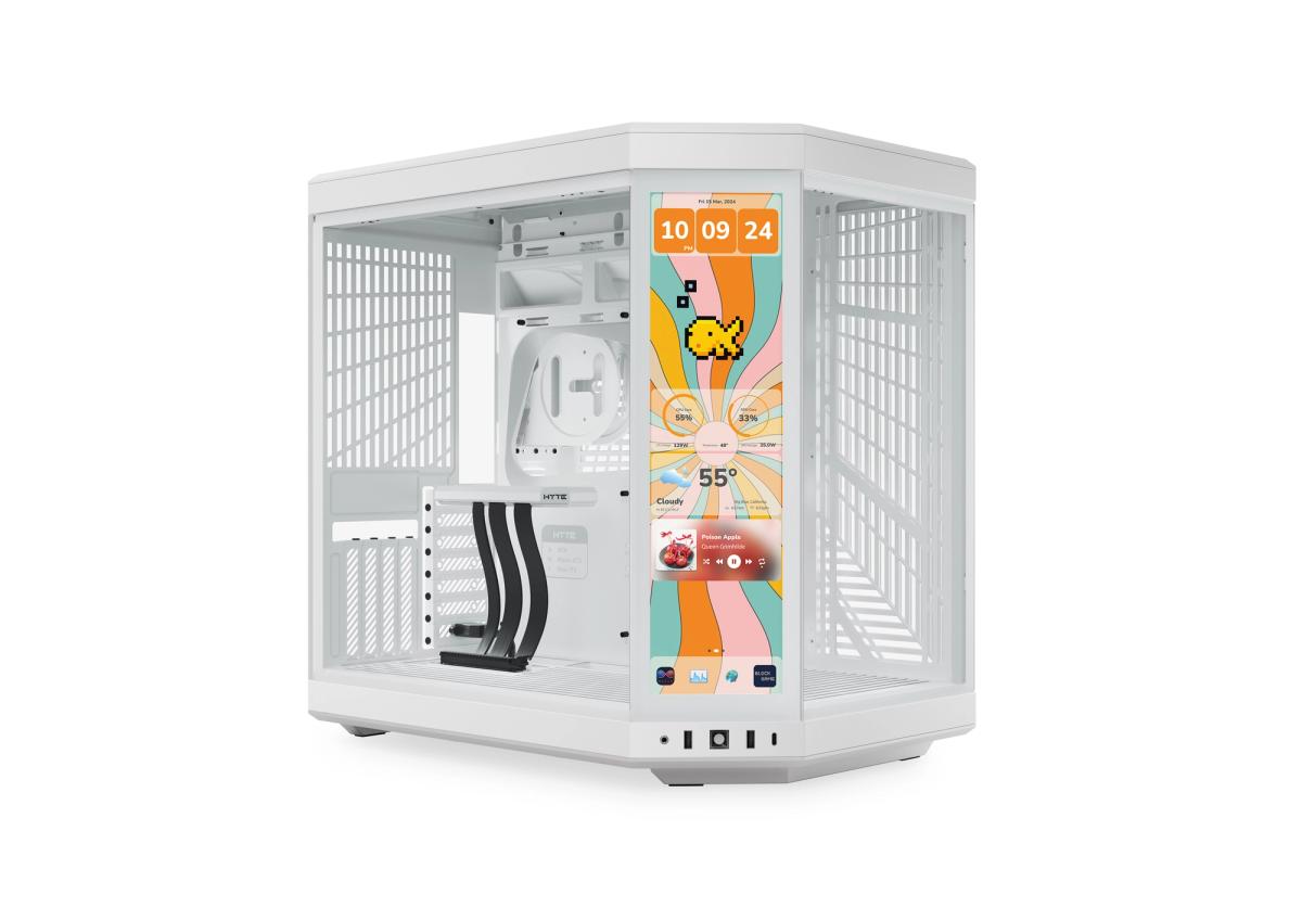 HYTE Y70 TOUCH INFINITE CASE SNOW WHITE
