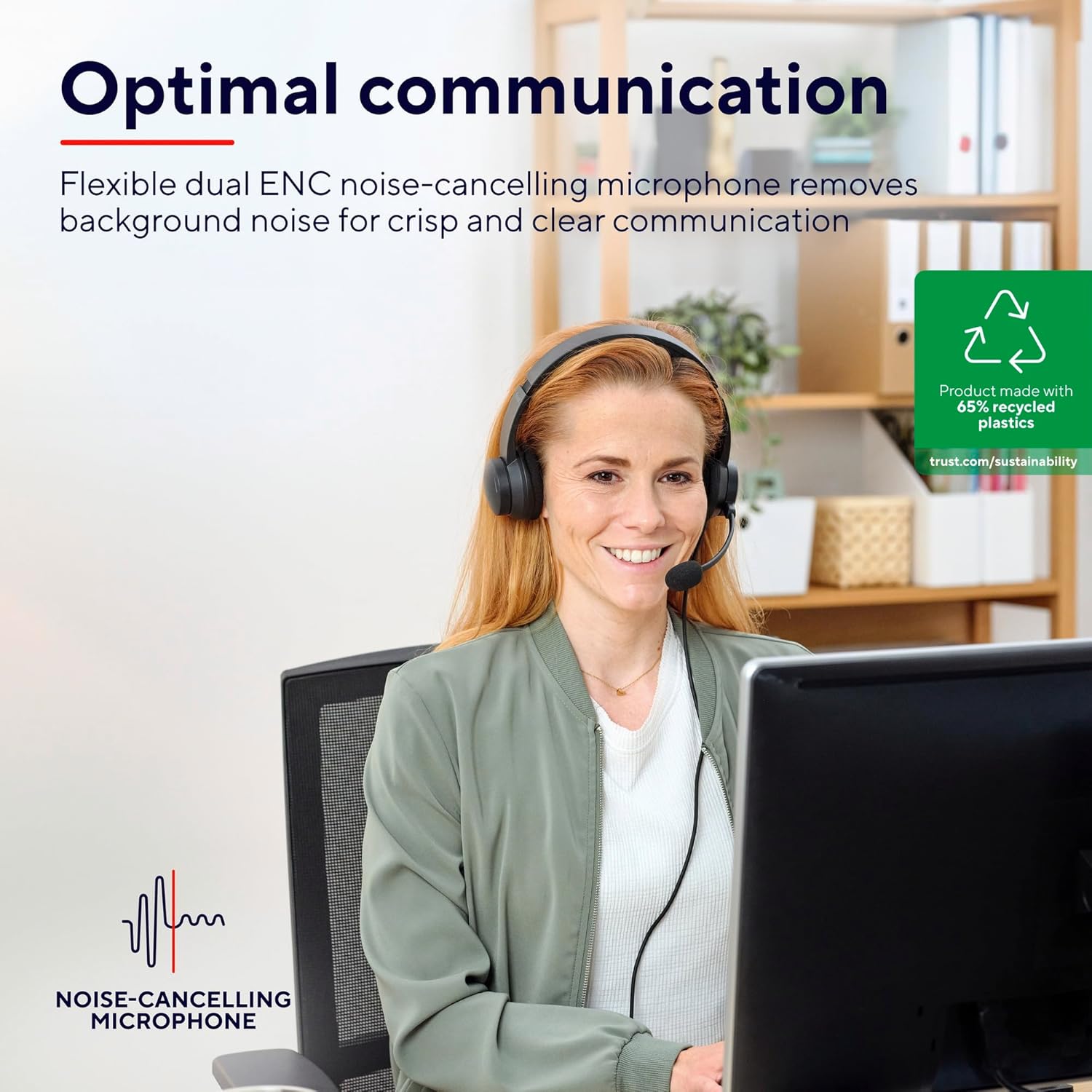 Trust AYDA WIRELESS ENC HEADSET