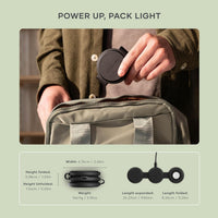 Satechi OntheGo 3-in-1 W-Charger (Black)