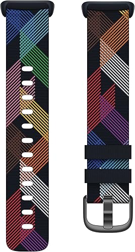 FitBit Charge5WovenBandPrismPride S
