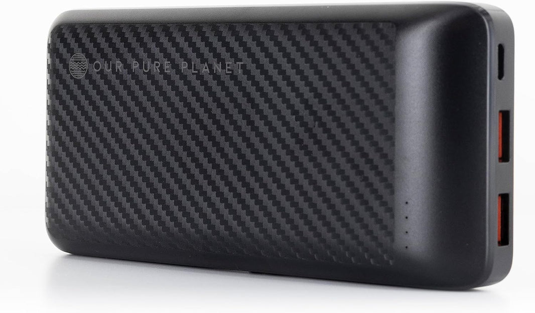 OUR PURE PLANET 20000MAH POW/BANK &USB-C/LIGHTNING KIT