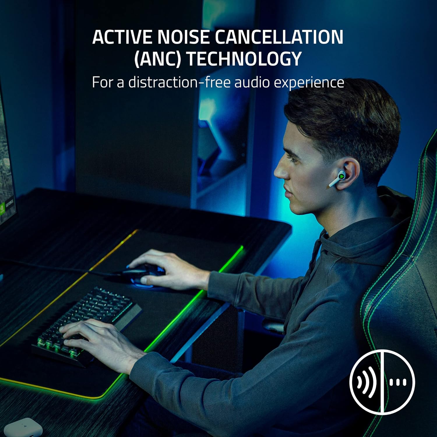 RAZER HAMMERHEAD HYPERSPEED EARBUDS PS