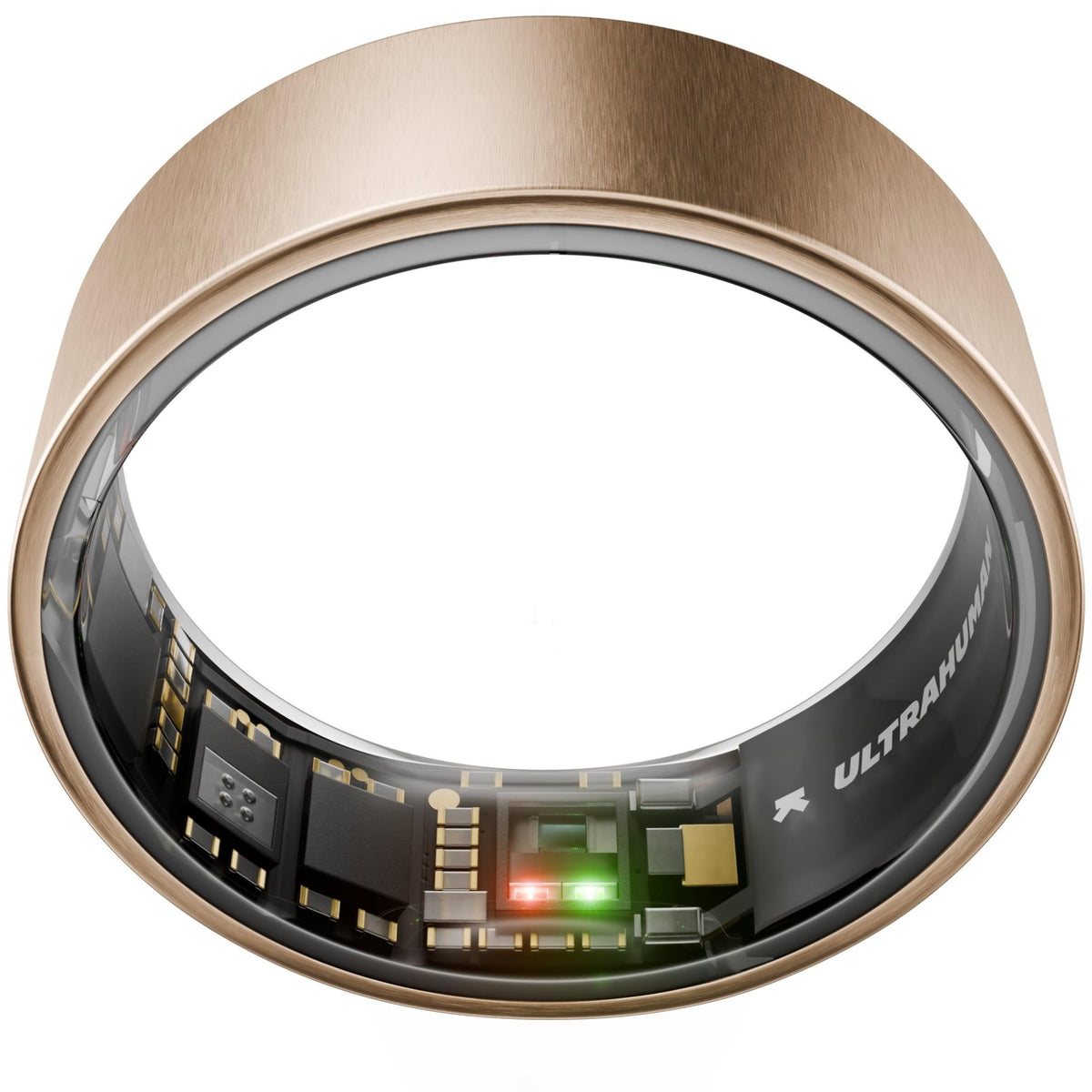 Ring Air Brushed Rose Gold Size 6