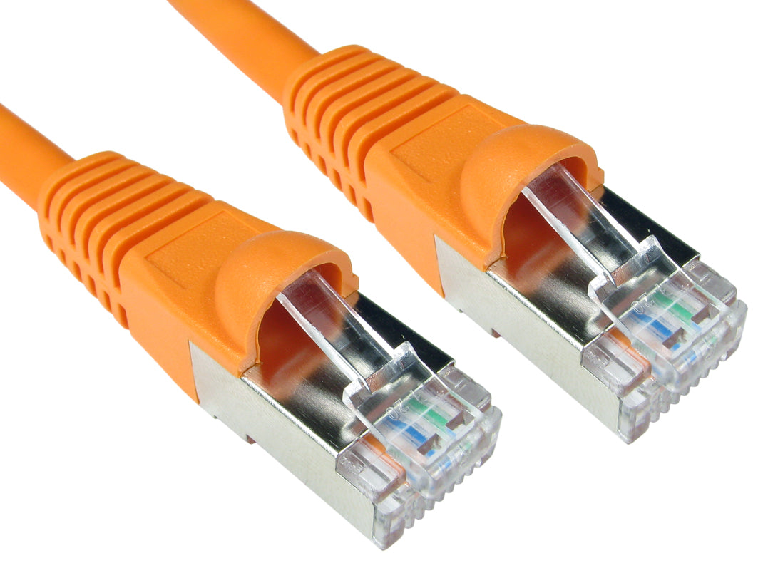 CDL 1m Cat6A Patch Cable - Orange