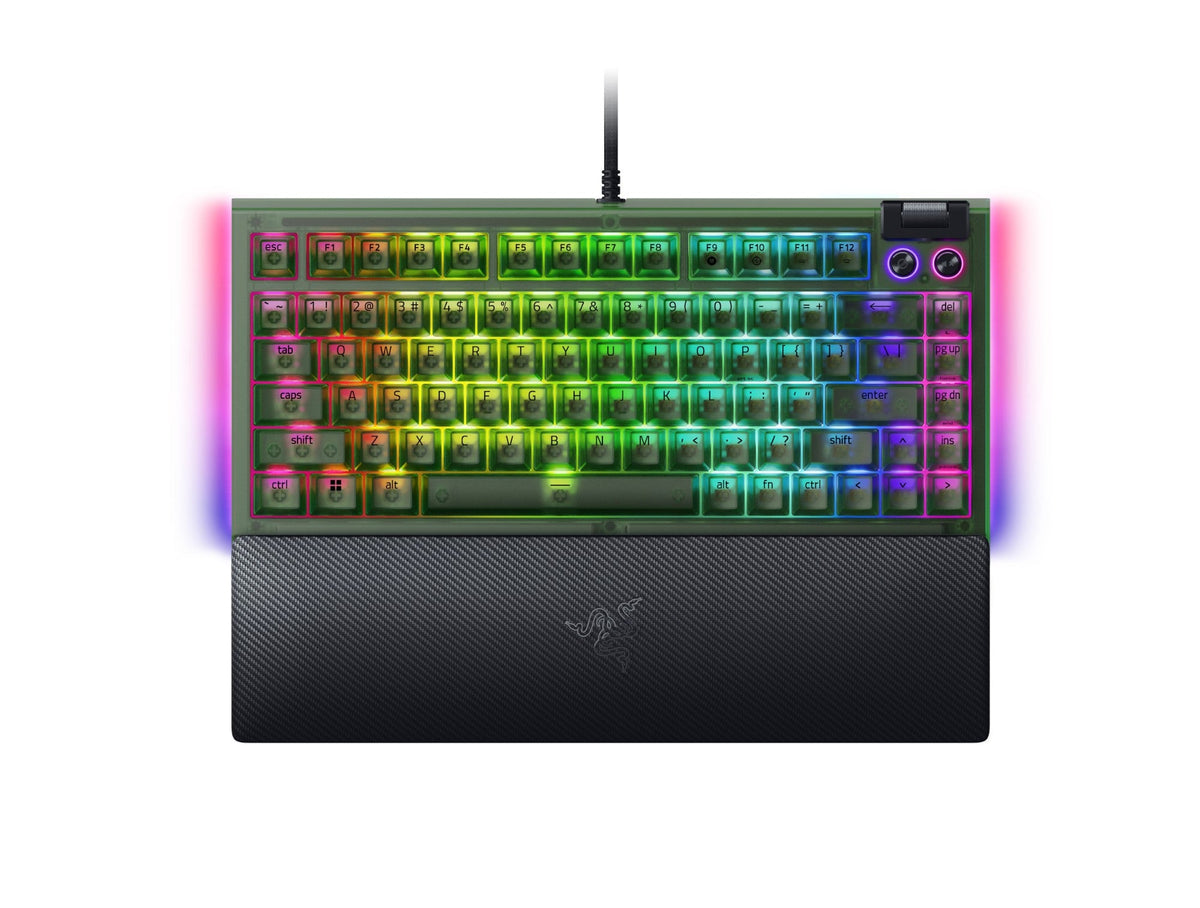 RAZER BLACKWIDOW V4 75% KB PHANTOM GREEN