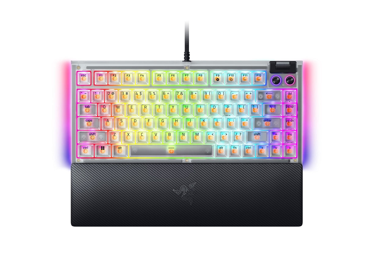 RAZER BLACKWIDOW V4 75% KB PHANTOM WHITE