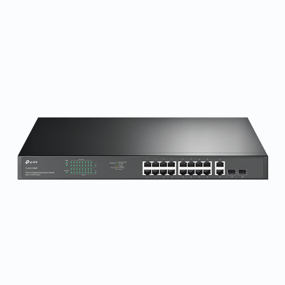TP-LINK 18 PT GB RAK MNT SWIT 16 PT POE