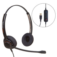agent AP-2U Binaural NC USB Headset