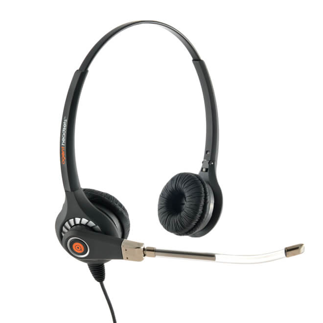 agent 600 Binaural VT Top Half Headset