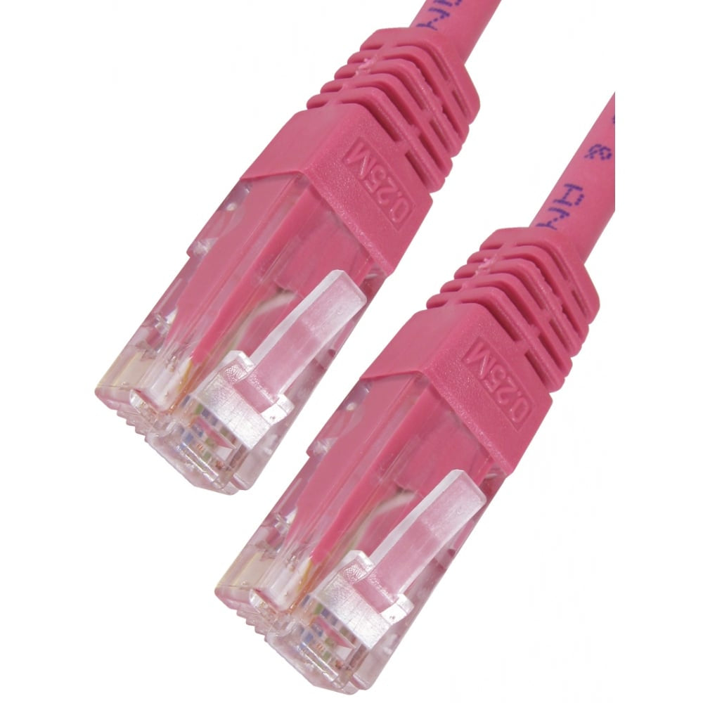 2MTR CAT 6 UTP PVC - PINK