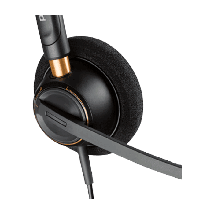 Poly EncorePro 525 Microsoft Teams Certified Stereo with USB-A Headset