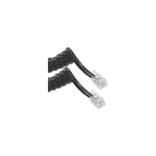 TITAN HANDSET CORD 6FT BLK