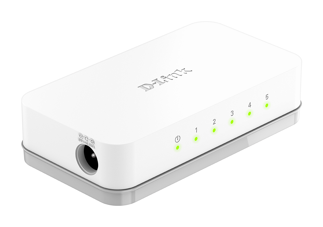 D-Link 5-Port FEnet Easy Desktop Switch EU ONLY